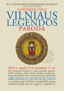 Broniaus Leonavičiaus paroda „Vilniaus legendos“
