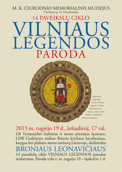 Broniaus Leonavičiaus paroda „Vilniaus legendos“