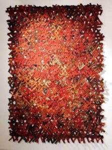 V. Kirvelienė "Ženklų sienelė II"